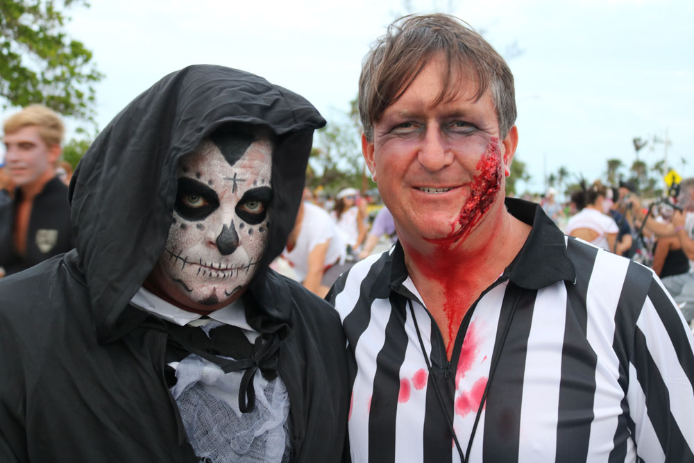 Zombie Bike Ride 2017 photo - Duval Street, Key West